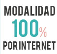 Modalidad 100% por Internet